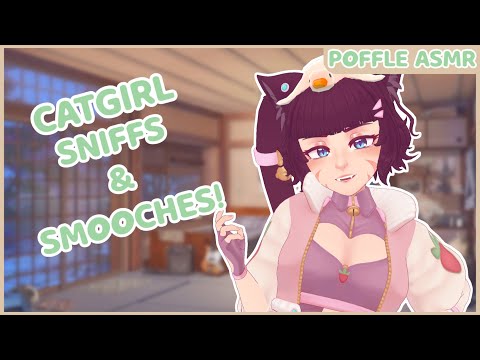 [ ASMR] Catgirl Sniffs & Smooches You To Sleep