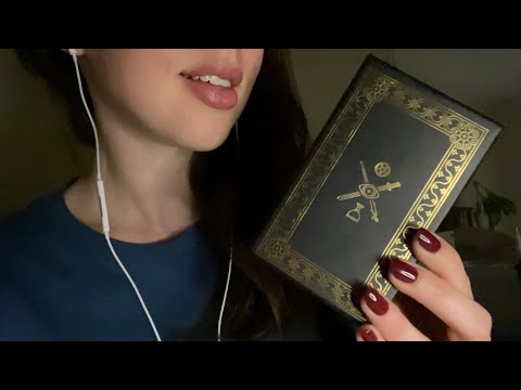 ASMR Tarot Reading with a Friend (Lo-Fi, Headphone Mic)