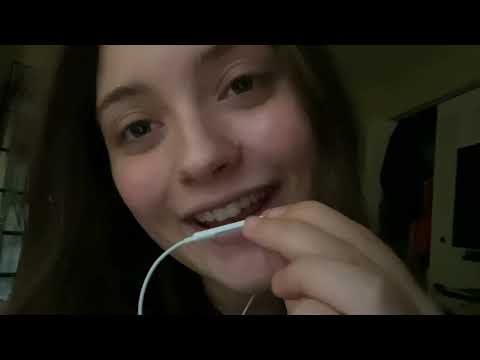 lofi asmr :) apple mic trigger words n mouth sounds