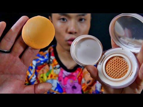 Full Face to Screen 💆 Realistic ASMR [리얼화장/リアル化粧] Korean Makeup Roleplay