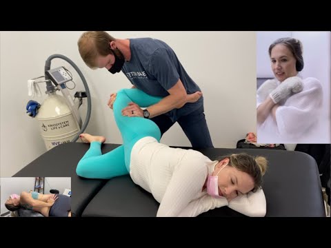 Dr. Mondragon Tries Stretching, -190° Chamber and Sculpting to *Crunch* Her Back
