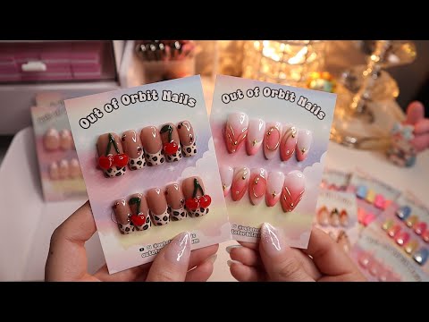 ASMR Spring Nail Collection Pt. 2 Show & Tell 💅🏼🌼