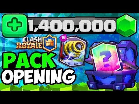 ENORME PACK OPENING CLASH ROYALE !!!