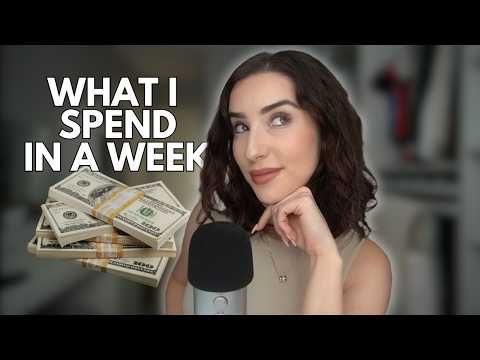 ASMR | What I Spend In A Week As A 32 Year Old in Philly