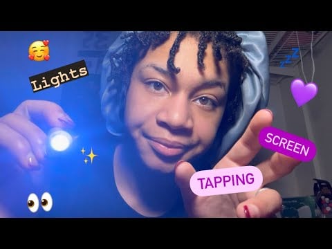 ASMR - Lights and Camera Tapping (Mia)