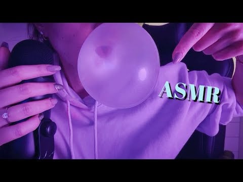 ASMR| ‼️BEST 40 MiNS of GUM CHEWING & BLOWING BiG BUBBLES‼️🫧🫧🤯