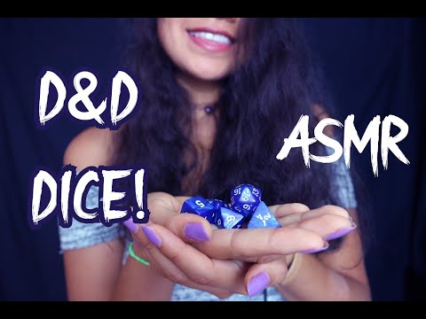 DUNGEONS & DRAGONS DICE! | Azumi ASMR