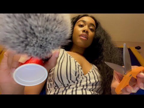 ASMR But You Are The Mic(ASMR Mic Triggers)(Visual Triggers) P2