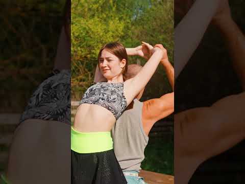Exclusive chiropractic session & healing massage for katya by vadim veter #healing