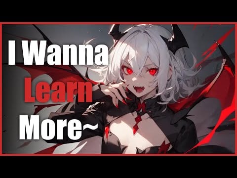 Vampire Femboy Stays With You [M4A] [Femboy ASMR]