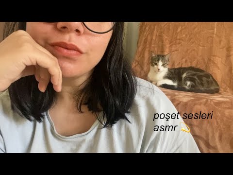 asmr meydan okuma #7 @AtaASMR (poşet sesleri) türkçe asmr