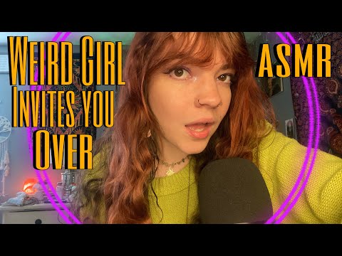 ASMR Annoying Obsessed Girl Invites You Over to Pamper You 🤍🤨 1k Special Roleplay