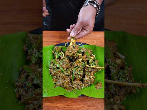 🔥 ASMR Pepper Mutton Fry | Spicy & Aromatic | Satisfying Frying Sounds #shorts #asmr