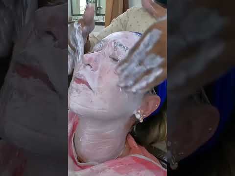 Cremoso masaje indio de rostro #belleza #skincare #relax #beauty