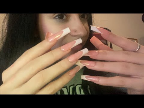 ASMR NAIL TAPPING con UÑAS XXL
