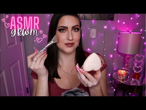 ASMR | Valentine’s Day Inspired GRWM 💕