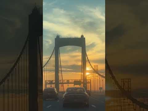 Soothing South Philadelphia Sunset - City Skyline and Bridge glow