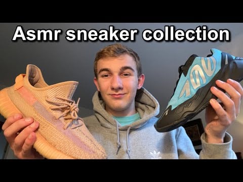 Asmr my whole sneaker collection