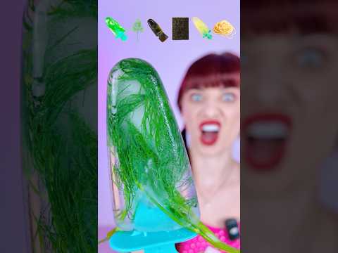 ASMR Frozen Food Emoji Challenge #shorts