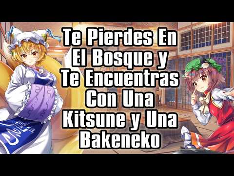 【ASMR】Te Pierdes En El Bosque y Te Encuentras Con Una Kitsune y Una Bakeneko [F4M]