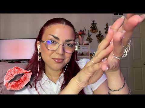 ASMR ☆ Gentle Healing Session & Massage ♡(visuals, jewelry sounds, mouth sounds, personal attention)