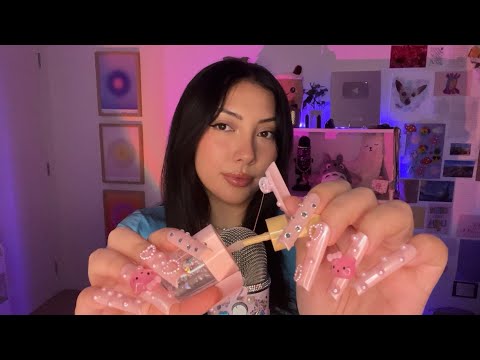 ASMR my lip gloss collection