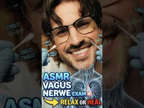 ASMR Vagus Nerve Exam for Instant Relaxation 💤 #ASMR #ASMR2026 #Sleep #Study #Relax #tingles