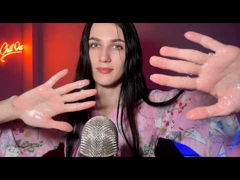 ASMR Ultra Close-Up Lotion Dripping 💧 Hypnotic Hand Movements for Deep Sleep & Relaxation