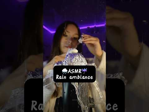 Such a cozy atmosphere when not outside☺️🌧️ #asmr #rainsounds #asmrrelax #cozyathome #asmrforsleep
