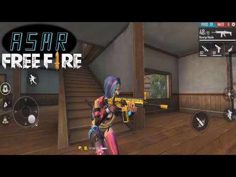 Gameplay de Free Fire en Asmr