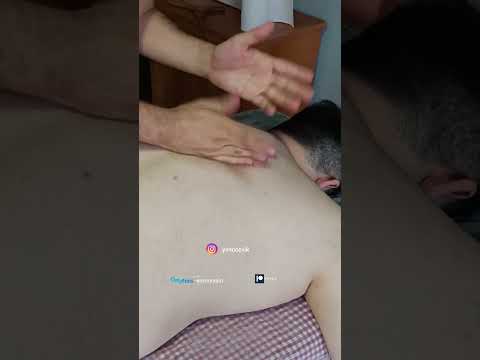 ASMR BACK SPORTS MASSAGE  #massage #easyturkish #relax #relaxationmassage #massager