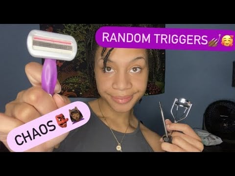 ASMR - Aggressive fast Triggers (Brooke)