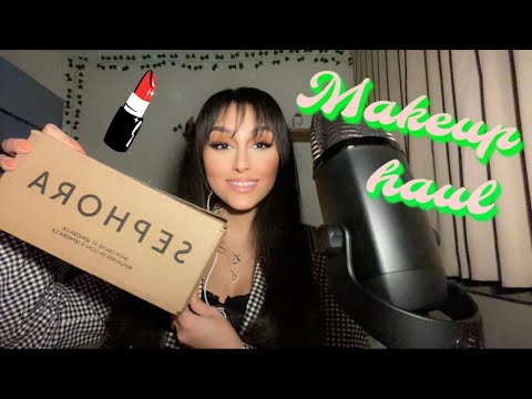 ASMR - makeup haul (Elf) 💄 - relaxing show & tell - Close Up Whispers- 1 HOUR LONG VIDEO!!! (NO ADS)