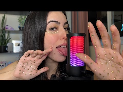 ASMR- +1 HORA DE SONS DE BOCA E HAND MOVEMENTS 