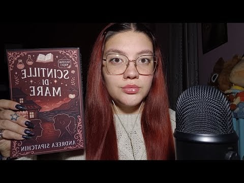 SCINTILLE DI MARE (Whispering & Reading) 😴💜 | ASMR ITA
