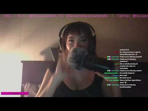ASMR we are on a skype call before sleeepppp