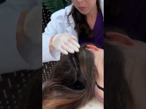 Asmr scalp tingles #asmr #asmrsounds #asmrvideo #relax #relaxing #satisfying #hair #sleep #tingles