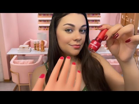 ASMR POV: MANICURE FOFOQUEIRA FAZ SUA UNHA 💅