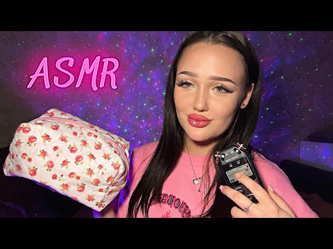 АСМР что в моей косметичке 👛 / asmr 🐰