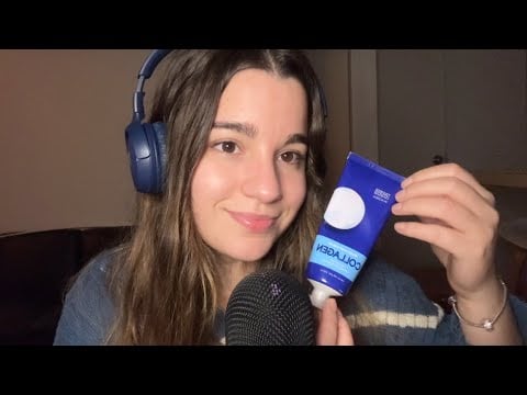 ASMR hand sounds + mouth sounds ~ w/mic gripping & rubbing 