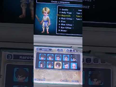 ASMR Dragon Quest IX - creating my warrior (based on Jason Grace from HoO)