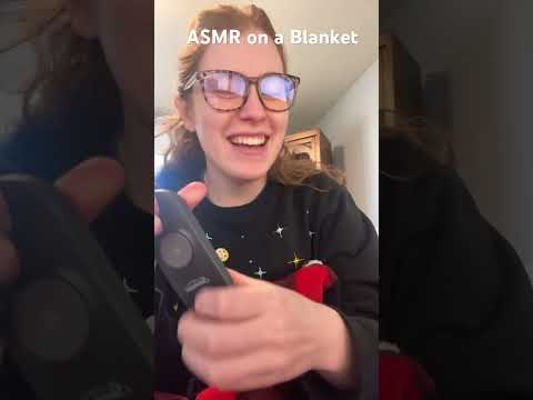 ASMR heated blanket noises #asmr #relax #tapping #crinkling