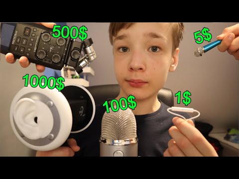 $1 Microphone VS $1,000 Microphone ASMR