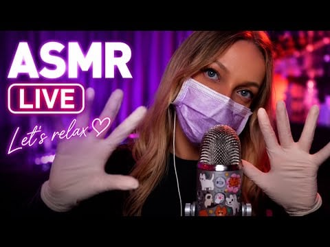 ASMR Live ✨ Let's relax