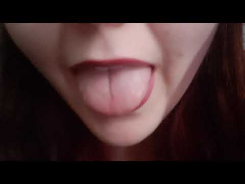 ASMR Lens Licking + Slurping Sounds