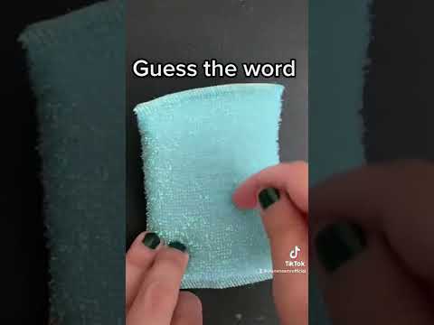 Guess the word 😴🤔 #shorts #shortsvideo #asmr