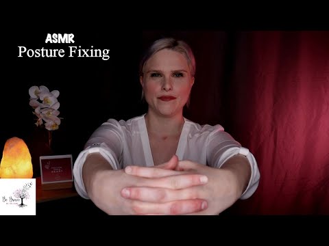 ASMR Posture Exam & Posture Fixing With Massage