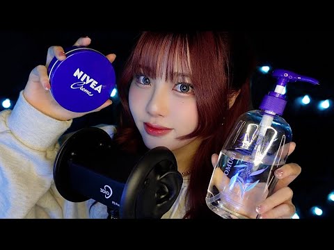 20代最後のASMR🎧囁き雑談しながら耳マッサージ&耳かき(1.5時間くらい)