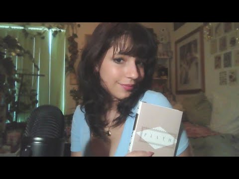 ASMR 🌼 reading sylvia plath poems pt. 1