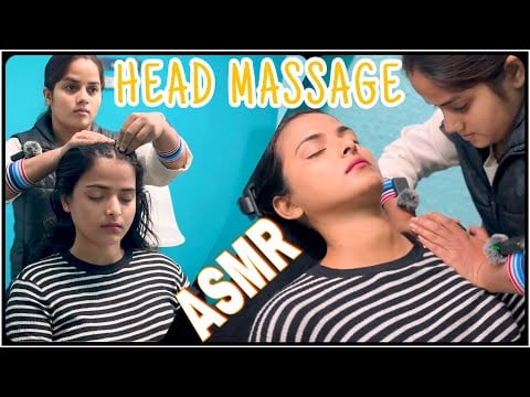 Best Deep Pressure Point Head Neck & Back Massage By Talented Indian Masseuse | Ultimate Relaxation